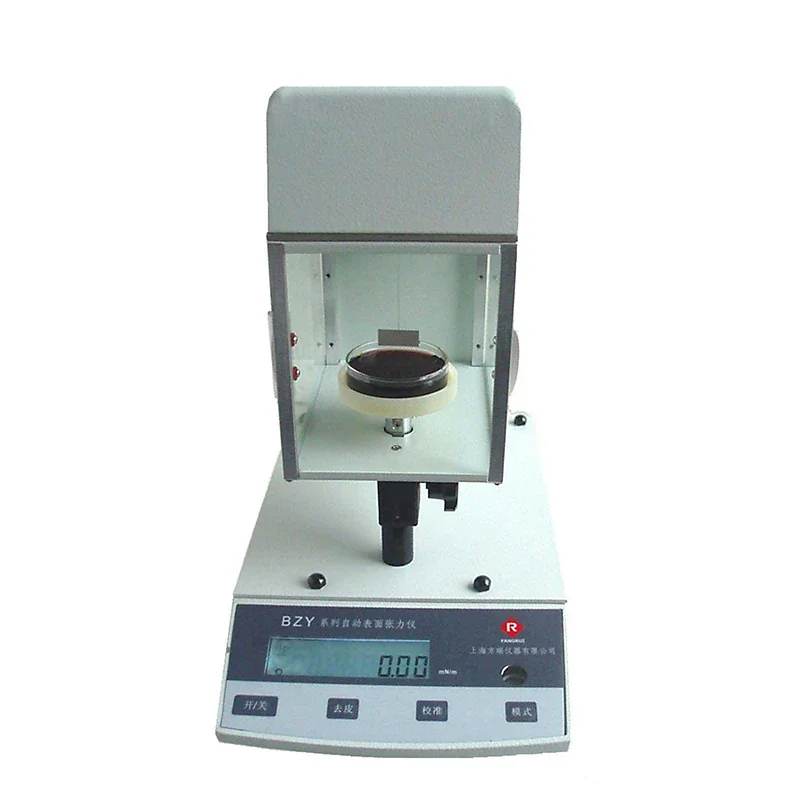 Automatic Surface Tension Meter Liquid Interfacial Tensiometer Platinum Plate