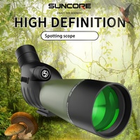 SUNCORE 25-75X60 Zoom Monocular Telescope - High-Power, Compact, Perfect for Bird Watching, Hunting, and Outdoor Adventures