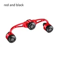 red and black