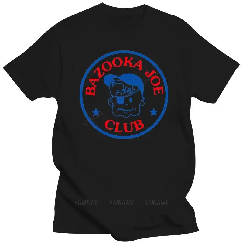 Camisetas de moda para hombre, top informal Bazooka Joe Club Retro Candy Chewing Bubble Gum, manga corta unisex de verano