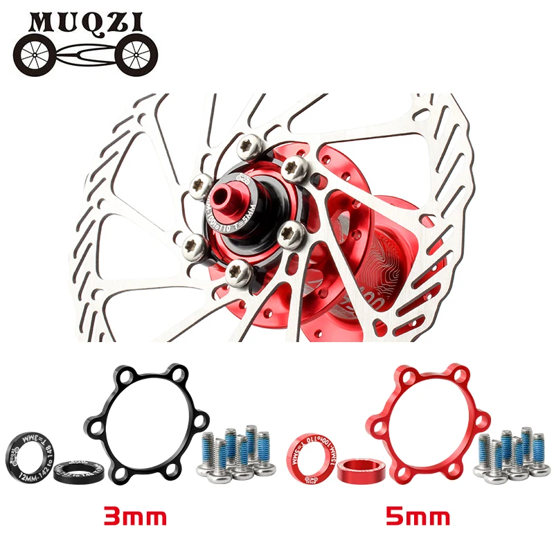 MUQZI Bicycle Hub Adapter Conversion Kit For Boost Front 15x100mm To 110mm Rear 12x142mm To 148mm