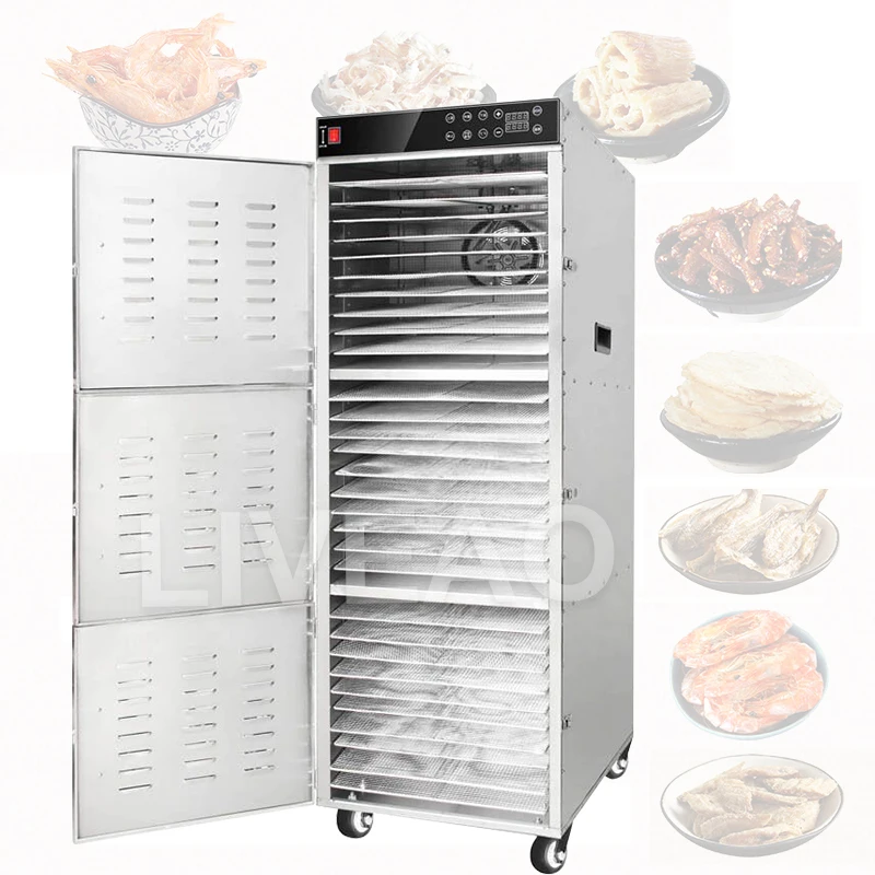 

Food Dehydrator Stainless Steel 30 Layers Electric Food Drying Machine Fruit Vegetable Chili Drug Dehydrated Machine