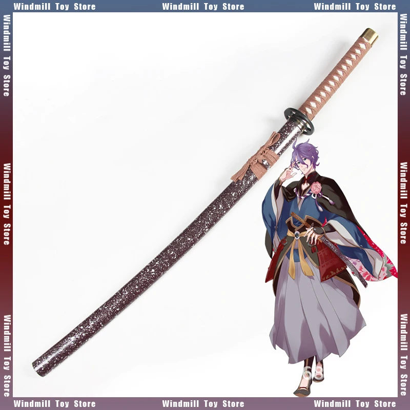 Touken Ranbu Kasenkanesada Samurai Sword 104cm Wooden Anime Game Periphery Katana Sword Model for Cosplay Accessories Toys Boys