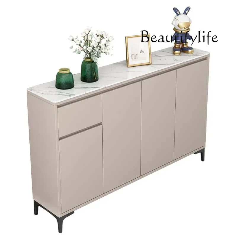 JJ جميلة خزانة خذاء مقاومة للماء متعددة الوظائف الفاخرة المنظم رف الأحذية غرفة المعيشة الحديثة المدى Chaussure أثاث المنزل #6