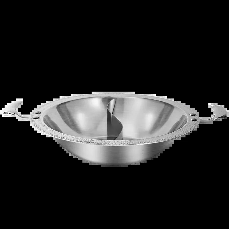 Hot Pot Induction Cooker Chinese Pot Stainless Steel Hotpot With Lid Cooking Pots For Kitchen Cookware