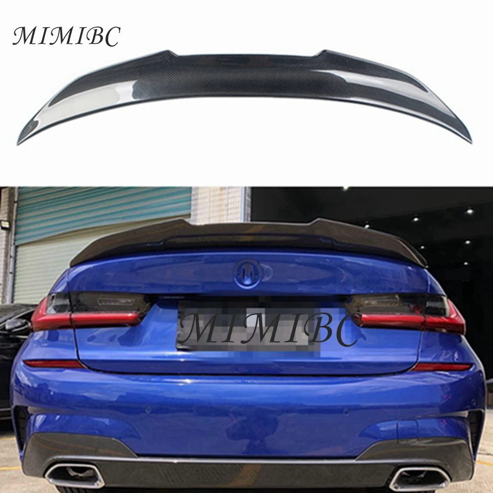 

FOR BMW 3 Series G20 &G28 M3 G80 2019 2020 2021 2022 M340i PSM Style FRP Carbon Fiber Rear Boot Trunk Wings Spoiler