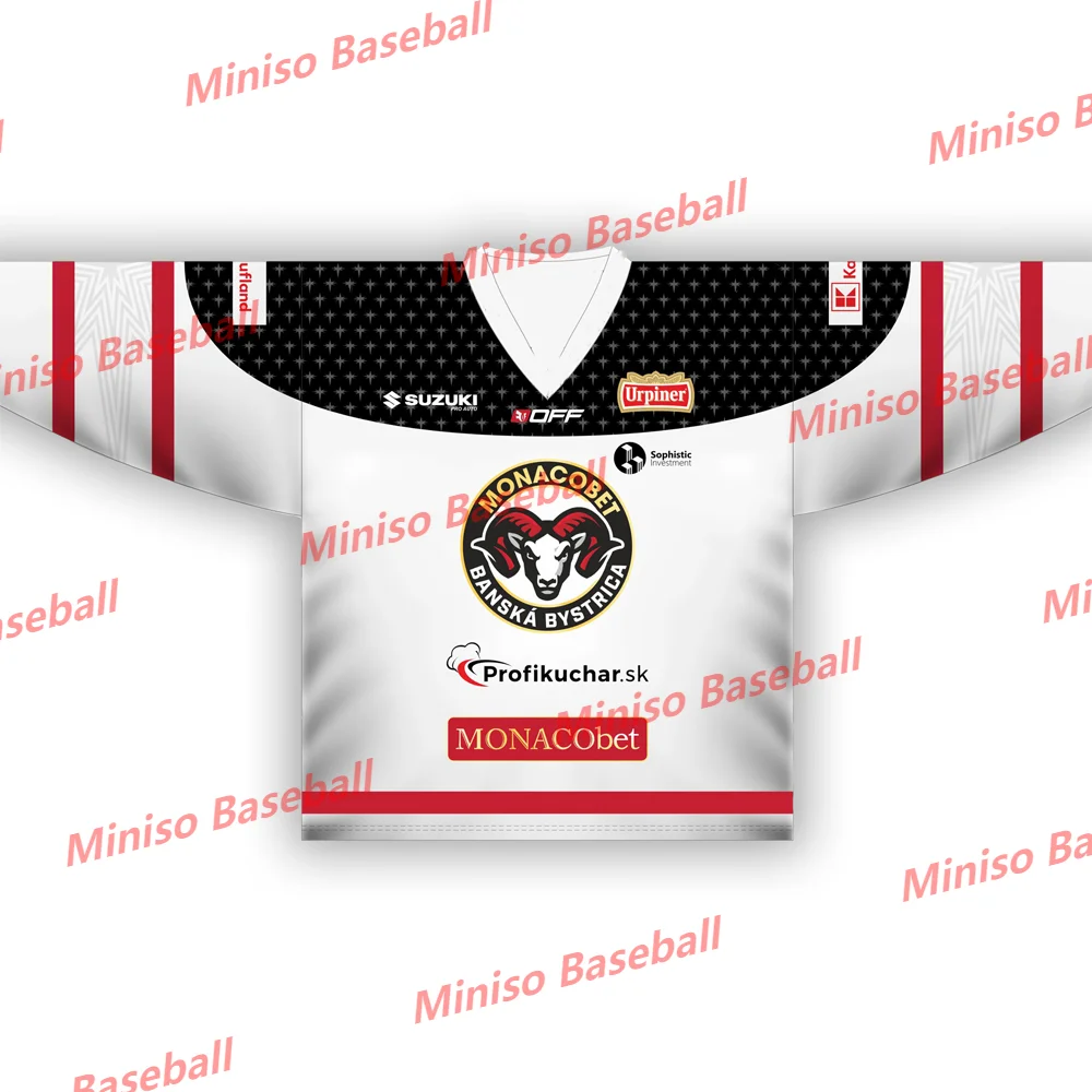 2024-25 HC-05-Iclinic-Banska-Bystrica Jersey New Arrivals Slovakia Home Away Hockey 3D Printed Adults KIDs Long Sleeve T-Shirt