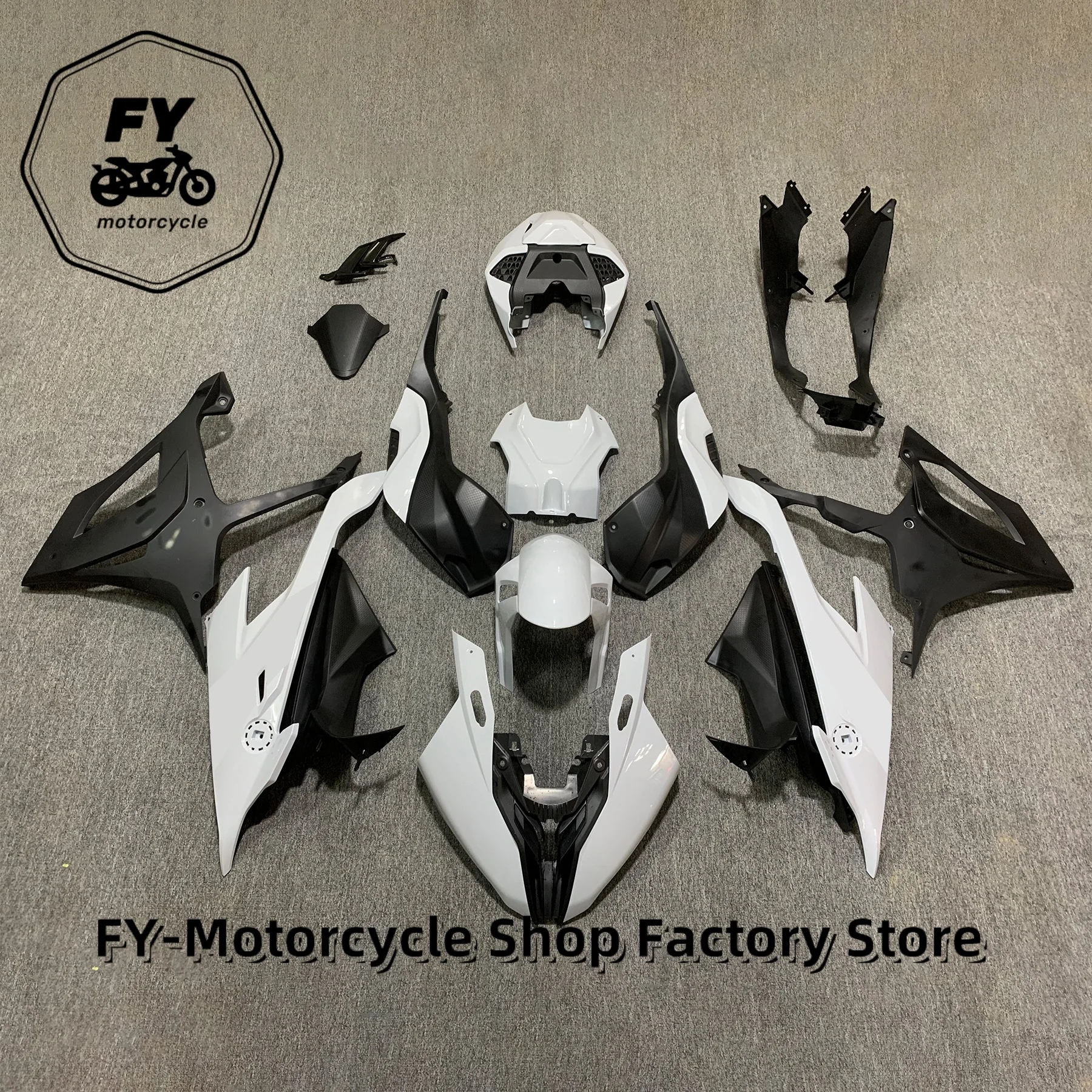 Full ABS Fairing Body Kit Compatible For BMW S1000RR 2019-2022 Racing Replacement Fairing Set