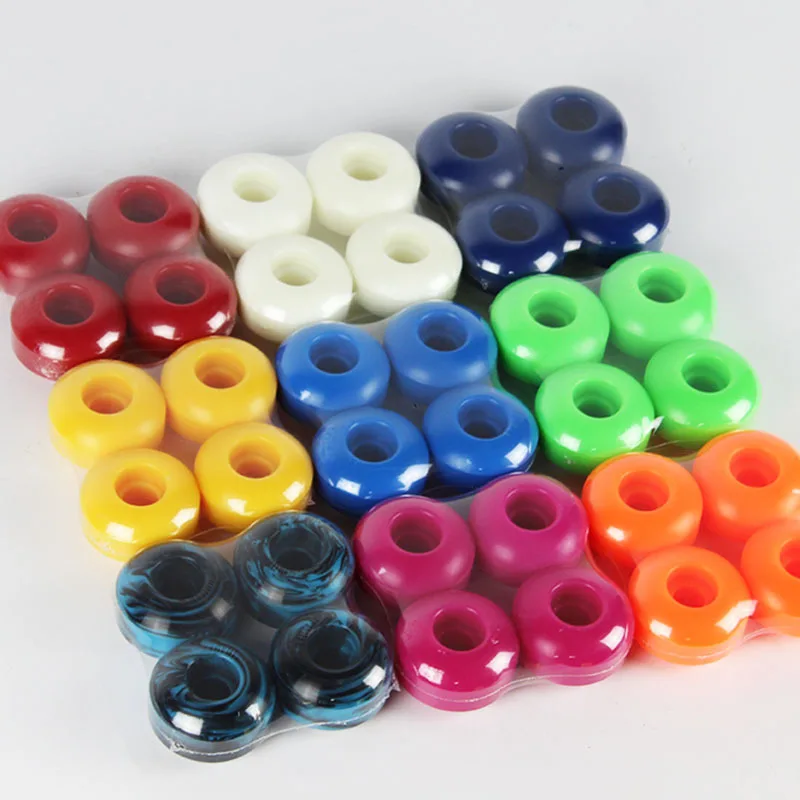 

Skateboard Wheels 52mm Skateboard Wheels PU Wheels Highway Brush Street Double Warping Action Wheels 99A Skateboard Wheels