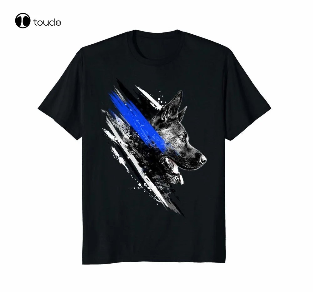 

Thin Blue Line K9 T-Shirt New Arrival Men T Shirt New Men T Shirt Great Quality Funny Man Cotton Bulk T Shirts Women Shirts