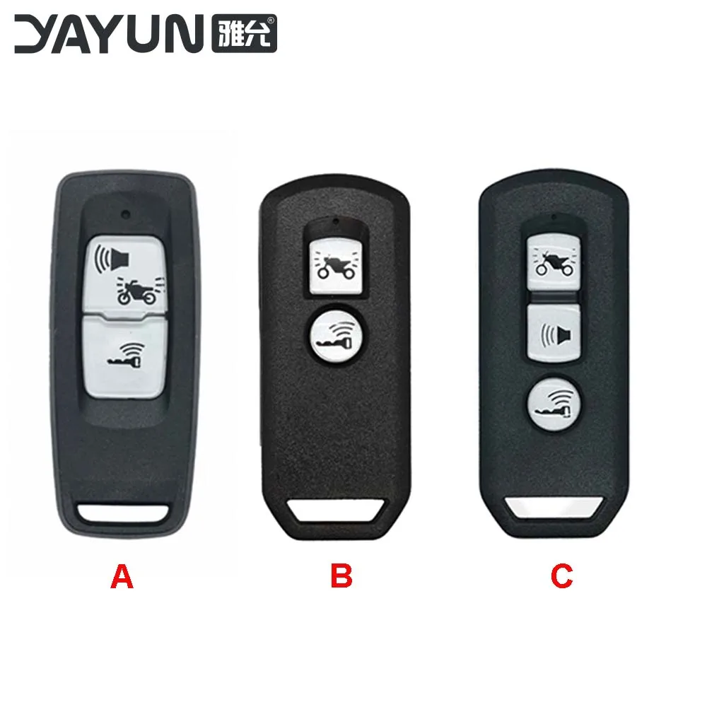 

YAYUN 2/3 Buttons Motorcycle Smart Remote Key Shell