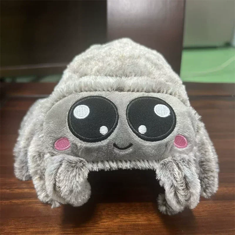 Cute spider Jumping Spider shaped stuffed plush toys for home decoration, sofa decoration, adult birthday gift