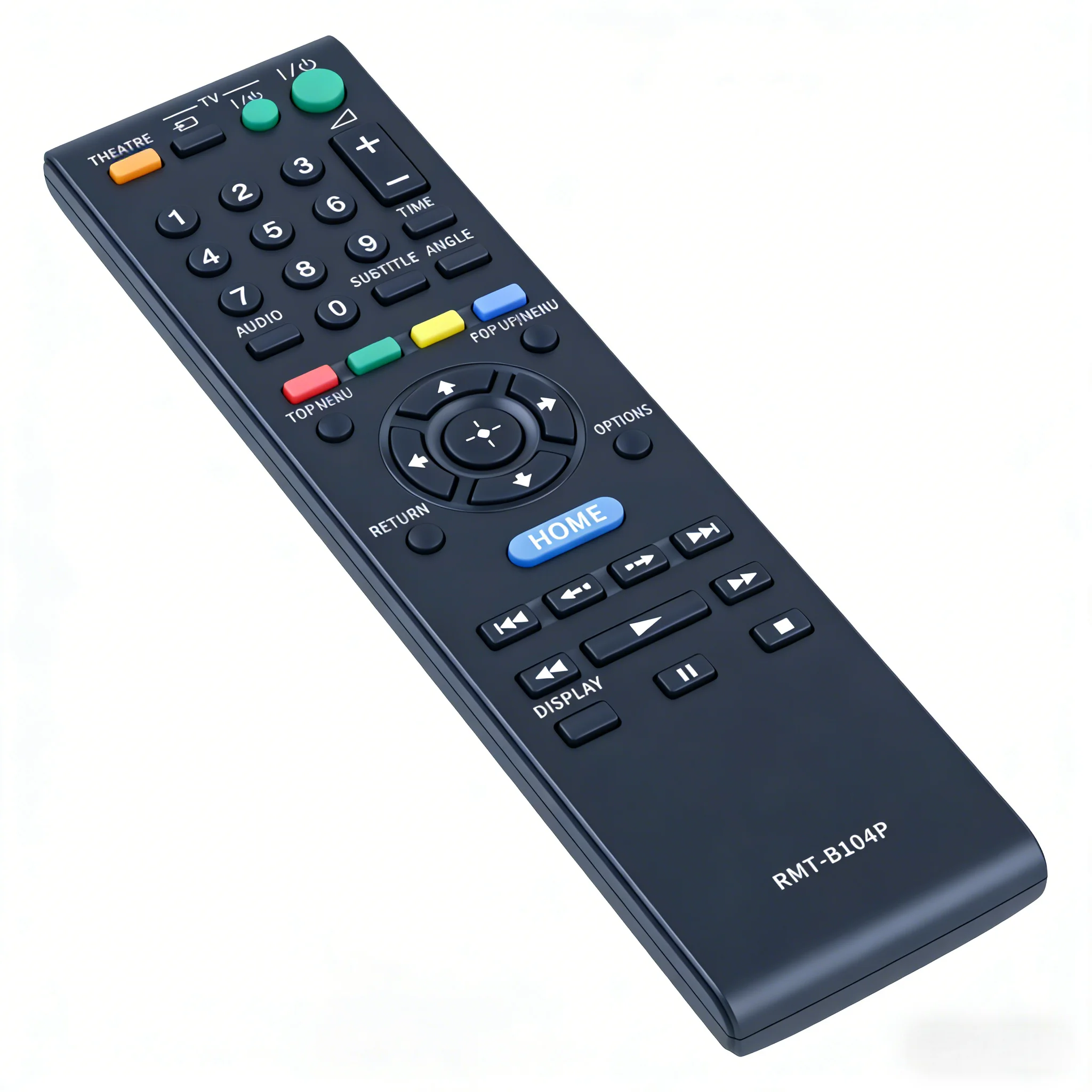 RMT-B104P IR Remote Replacement for Sony BDP Series Blu-ray DVD Player Compatible with S360 S460 S485 S490