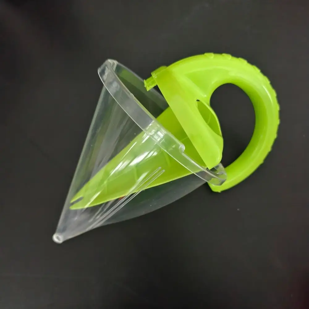 Imbuto per troppopieno estivo, filtro per sabbia da spiaggia in plastica portatile, imbuto multifunzionale per scavo di sabbia, kit da giardino