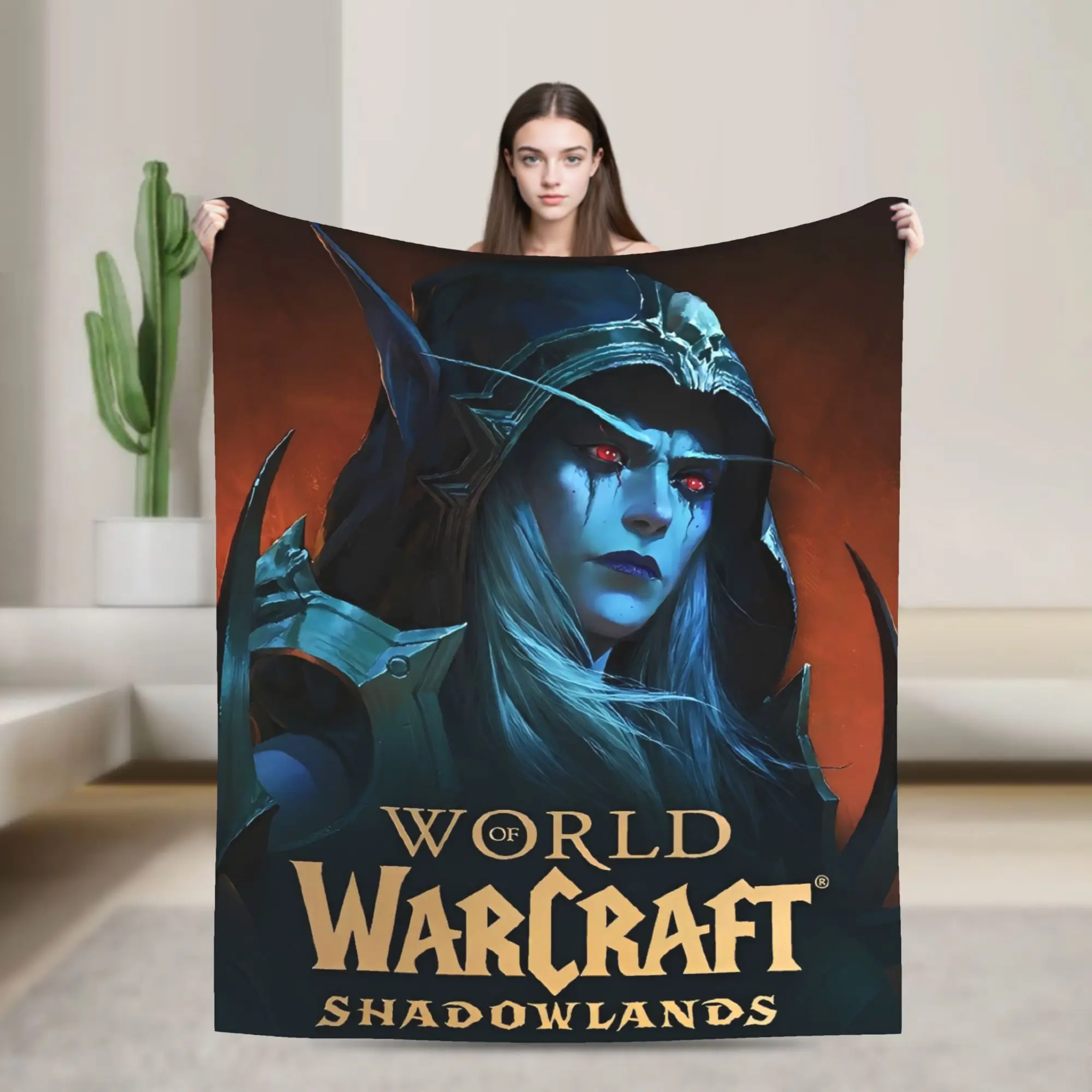 

World of Warcraft, WOW Game Blanket Quality Super Warm Throw Blanket Winter Picnic Outdoor Graphic Bedspread