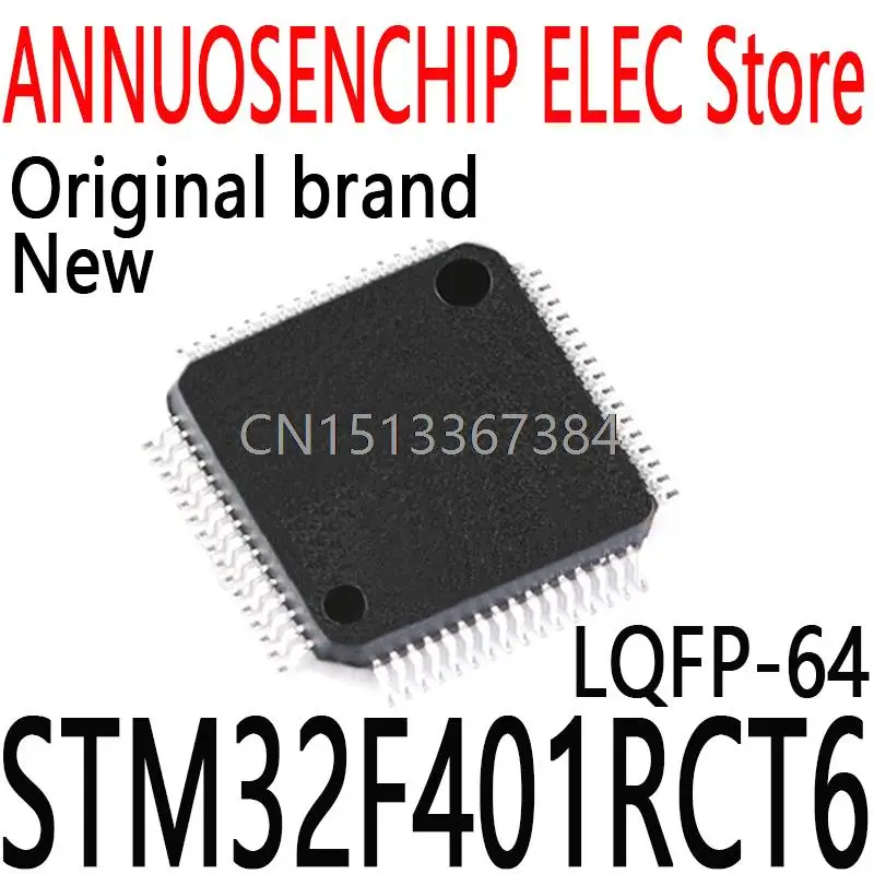 10PCS New and Original STM32F401 LQFP-64 STM32F401RCT6