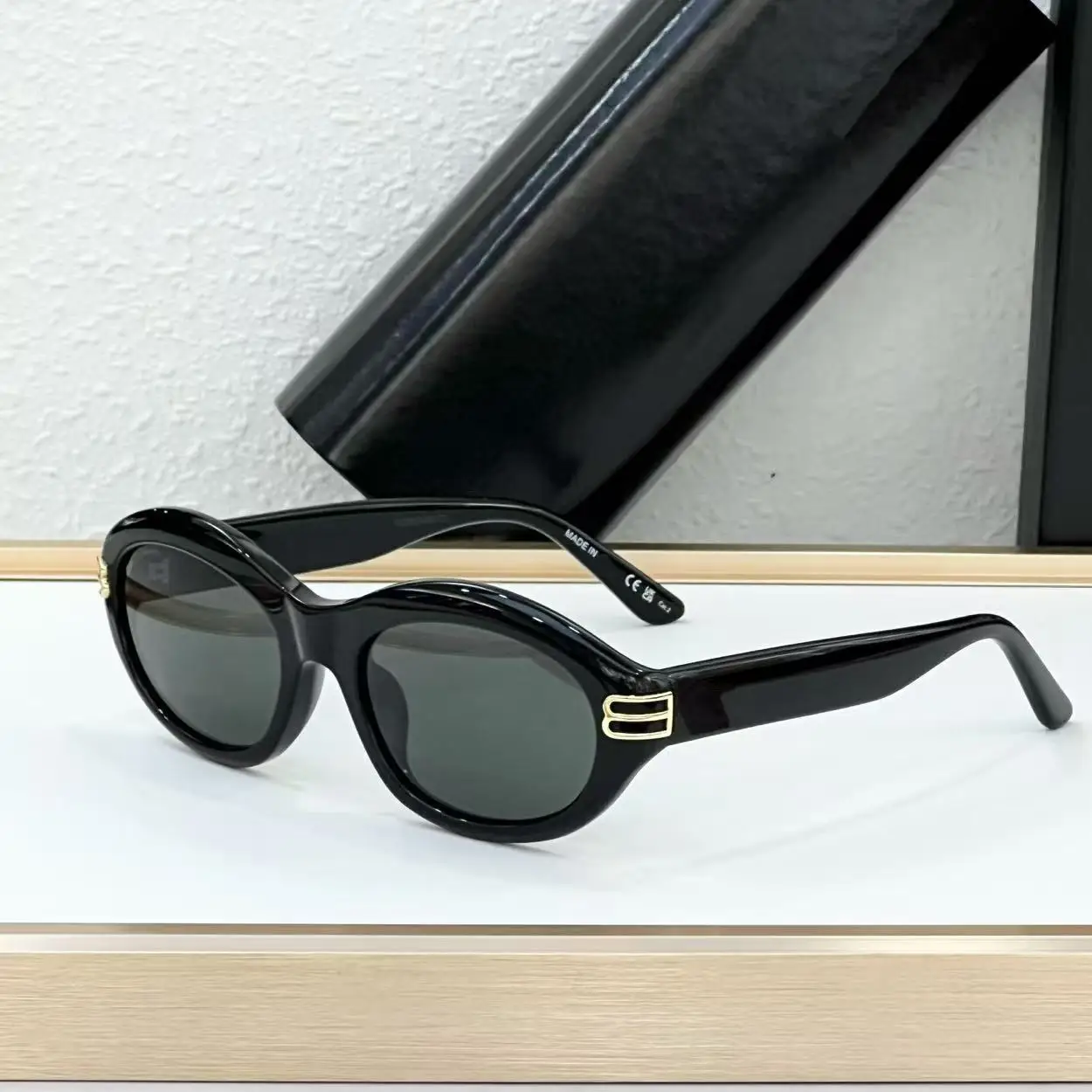 

Faionable round Frame Women's Sunglasses BB043S UV Protection Beachwear Sli Retro Sle Comfortable Ele Classic fo...