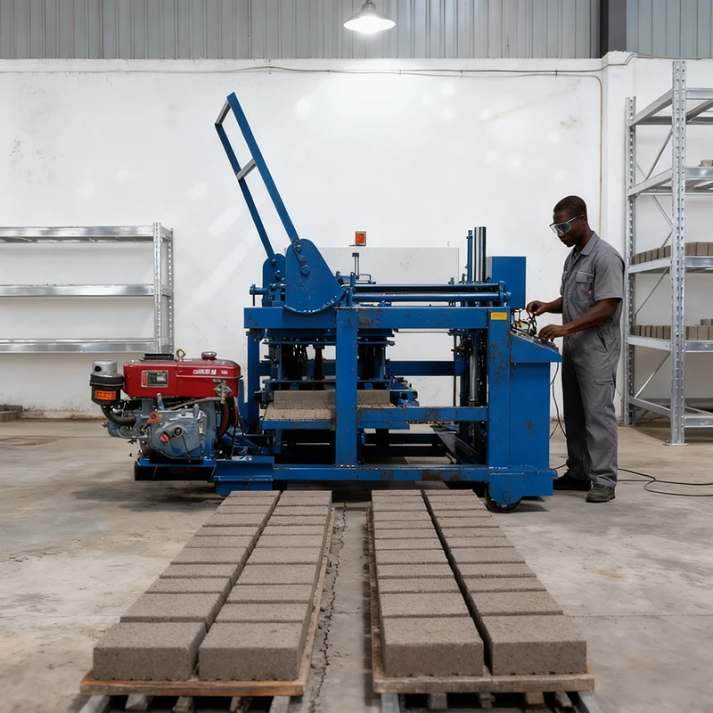 Factory Price Brick Making Machine Wholesale Cement Hollow Brick Making Machine Concrete Paving Brick Making Machine