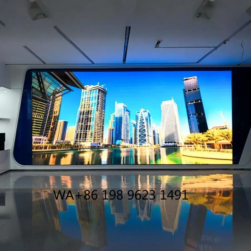 8K HDR P1.5 Indoor LED Video Wall High Brightness 16Bit Color Depth 3840Hz Waterproof Large Display for Commercial Advertising