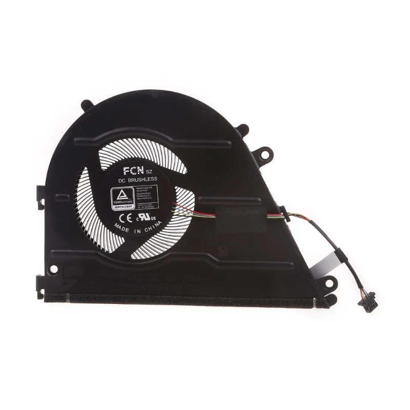 CPU Cooling Fan DC5V 4-pin Laptop CPU Coolers Radiator for 13-BE TPN-W152 2021 Star 13Air Computer Accessories