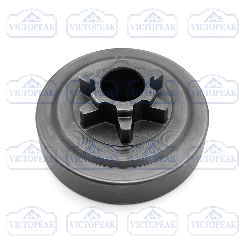 Garden Power Tool Accessories Gasolene Chainsaw 25cc Clutch Cover 6 Teeth 3/8