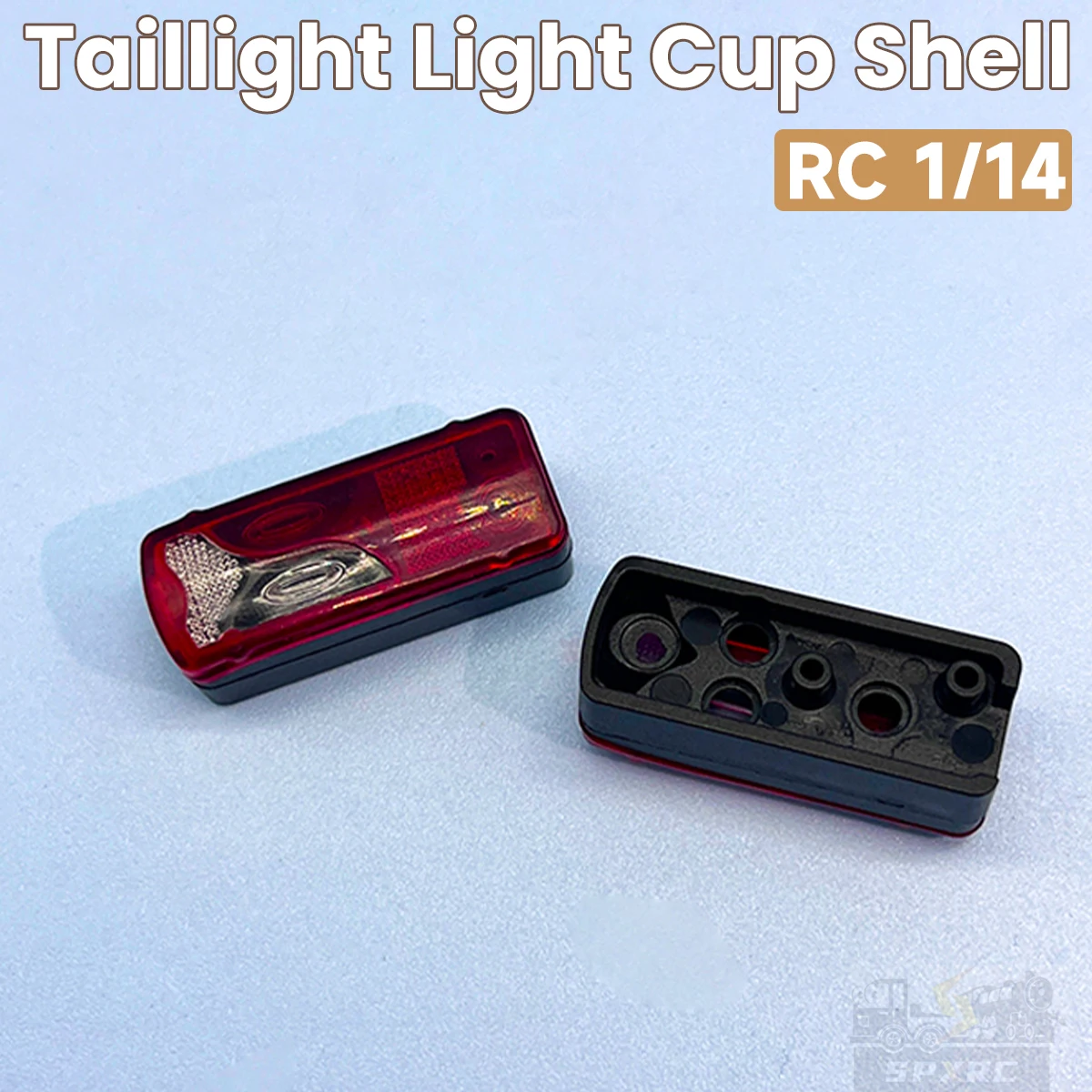 Truck Taillight General Purpose Light Piece For Tamiya 1/14 Man Truck Tractor Dirt Truck Jumbo Model Diy Toy Car Model