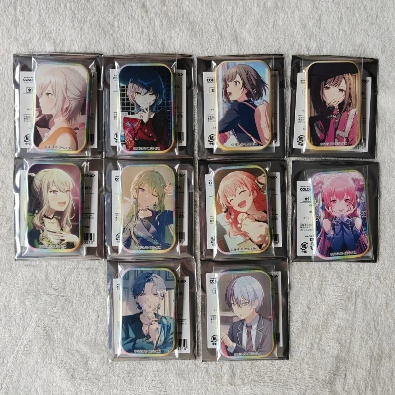 Pins e Broches de Anime Kawaii PJSK Kusanagi Nene Shinonome Ena Aoyagi Tohya Momoi Airi - Coleção de Brindes e Brinquedos