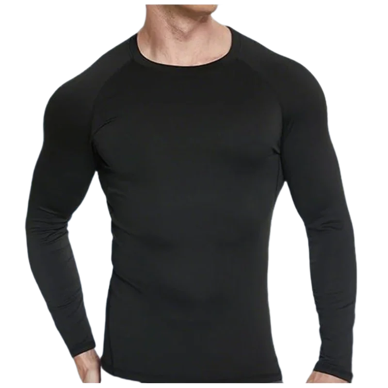 Running Gear Long Sleeve - Men's Trendy Fitness Running Suit High