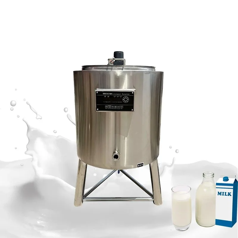 100L 200L 300L 500L 1000L 2000L Wholesale Commercial Yogurt Ice Cream Milk Mix Pasteurizer and Homogenizer and Maker Machine
