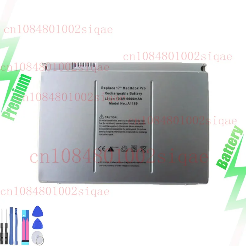 

Новый аккумулятор A1189 для Apple MacBook Pro 17 дюймов A1151 A1229 A1261 2006 2007 2008
