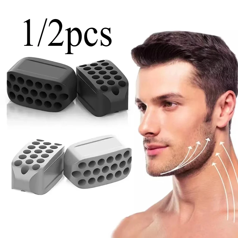 Jawline Training Thin Face Exerciser Ball Facial Muscle Activate Exercise Mouth Masseter Jaw Chin Slimming Mandibular Lift Tool