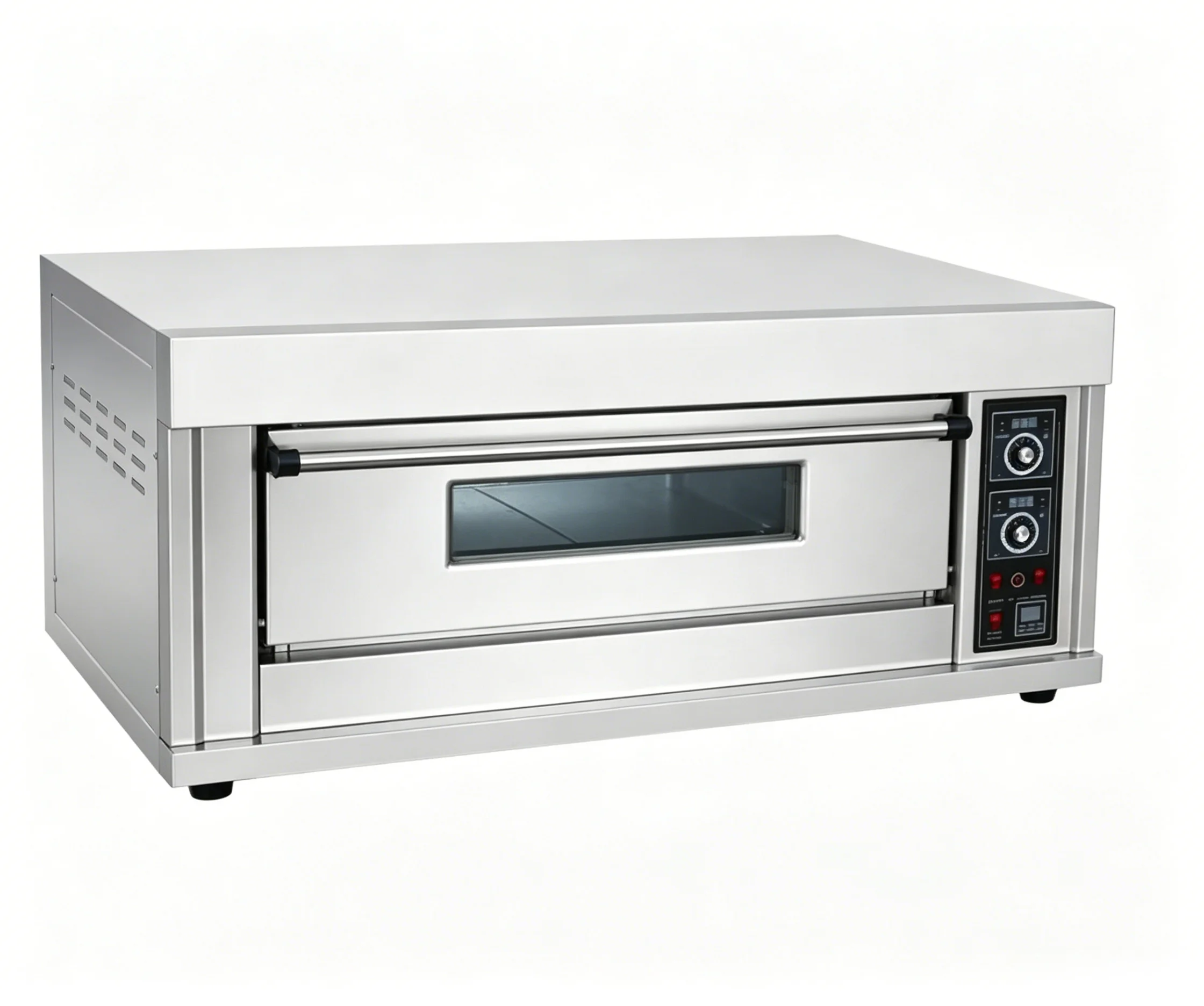 Sale High Efficiency Stainless Steel Temp Control Kitchen Equipment 1 Deck 2 Trays Electric Oven Baking Oven for Bread Pizza