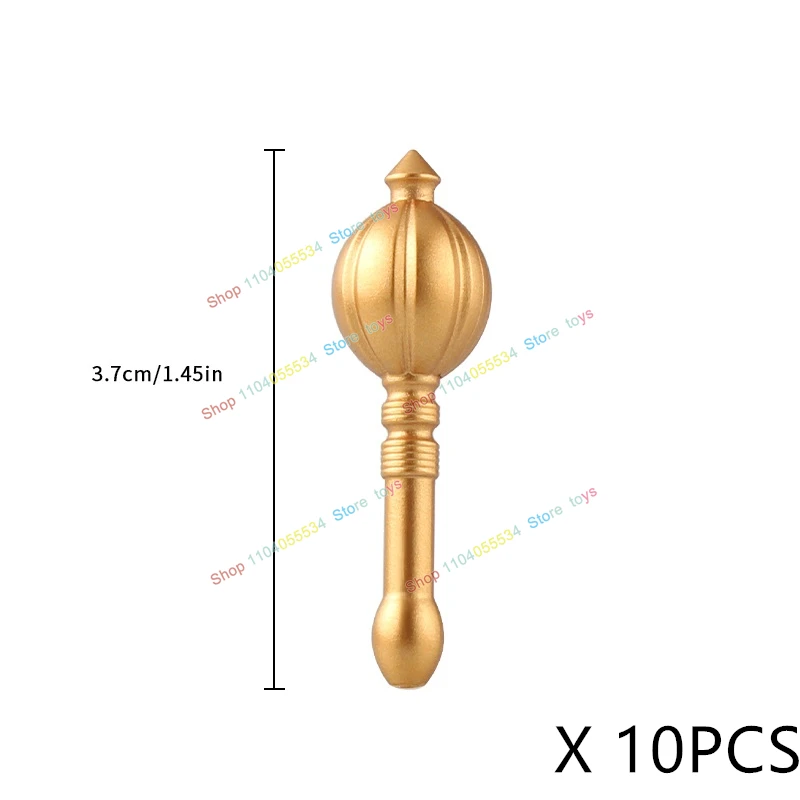 

Golden Melon Hammer Accessories Axe Shield Weapon Medieval Building Blocks Action Figures Toys Gifts PJT059 10PCS