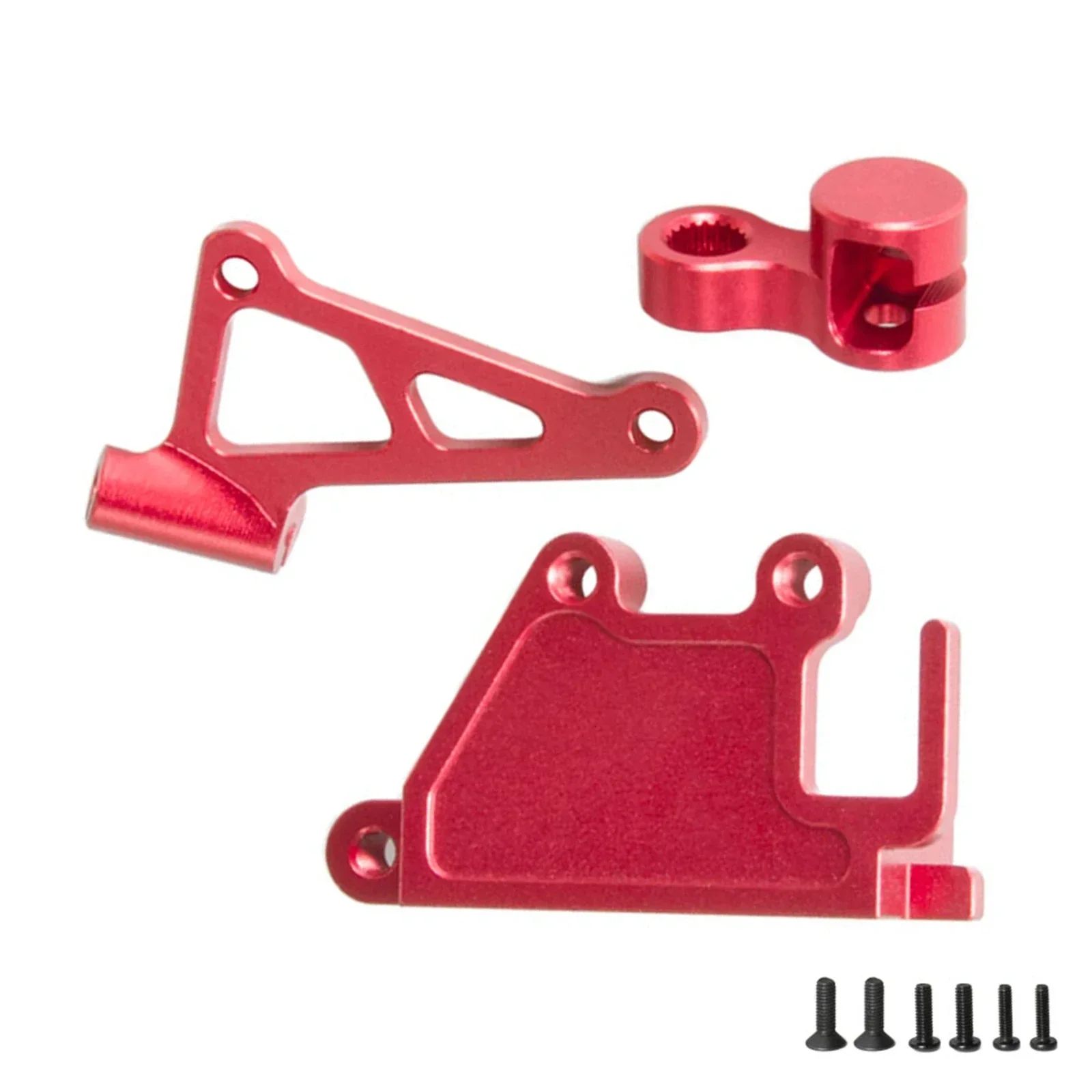 CatRC Metal Brake Steering Arm Steering Servo Mount Los261013 for LOSI 1/4 Promoto-MX Motorcycle Upgrade Parts Accessories