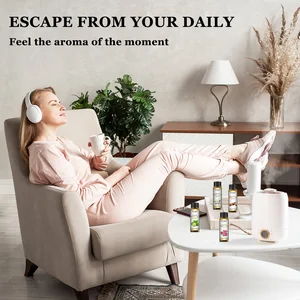 Euqee 10ml Natural Plant Essential Oil with Diffuser Accounting Humidifier Jasmine Lavender Eucalyptus Vanilla Oils Essential 11 Main Sales Essential Oil - №3