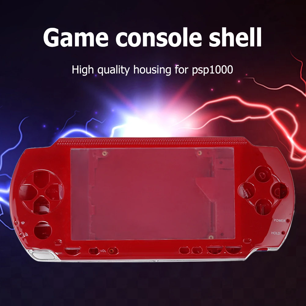 Volle Gehäuse Fall für PSP1000 PSP 1000 Spiel Konsole Shell Oberschale Cover mit Tasten Schrauben Professionelle Shell Schutz Kit