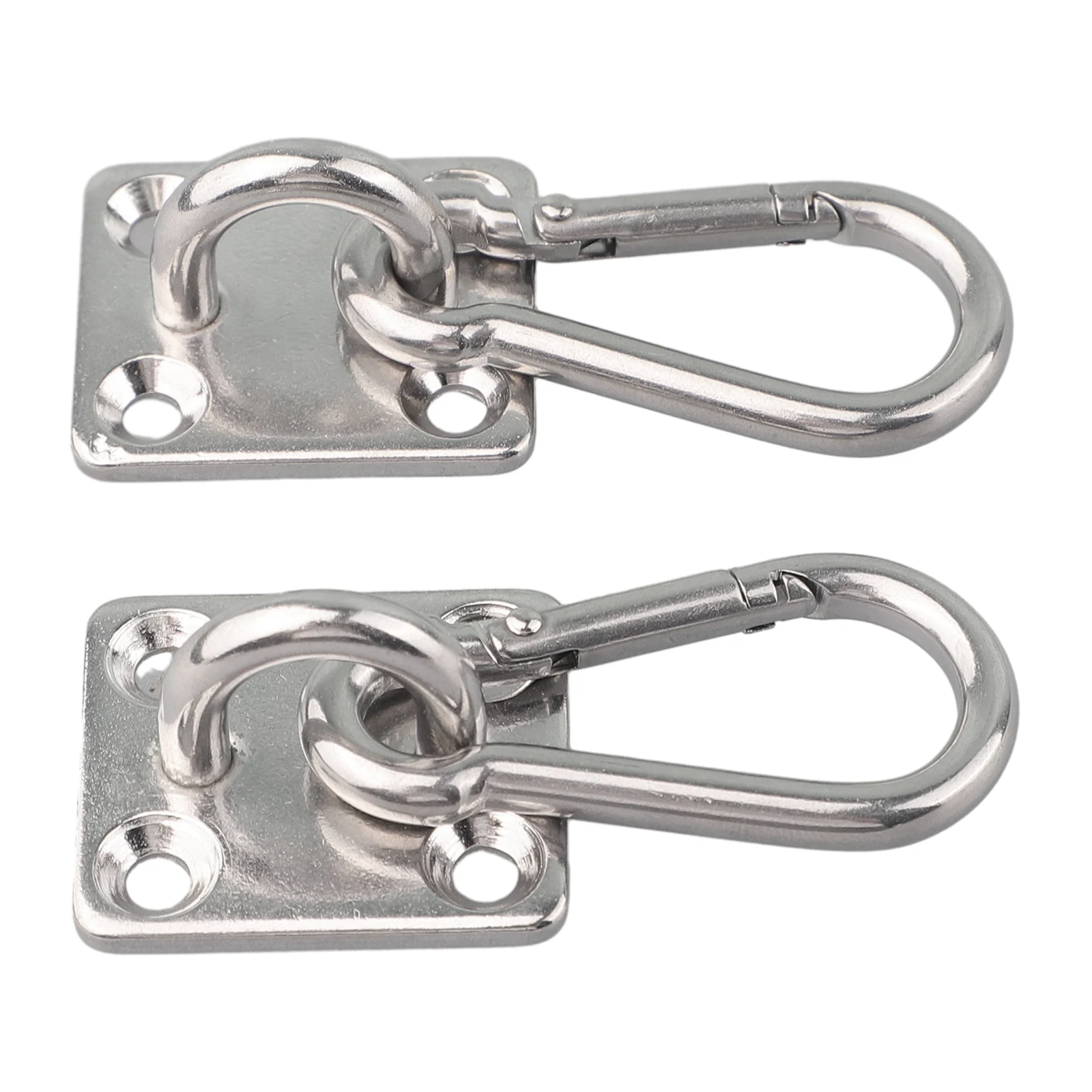 2pcs Stainless Steel Door Buckles Heavy Duty Gourd Buckles High Load-bearing Capacity Hanging Hook Home Improvement Hardware