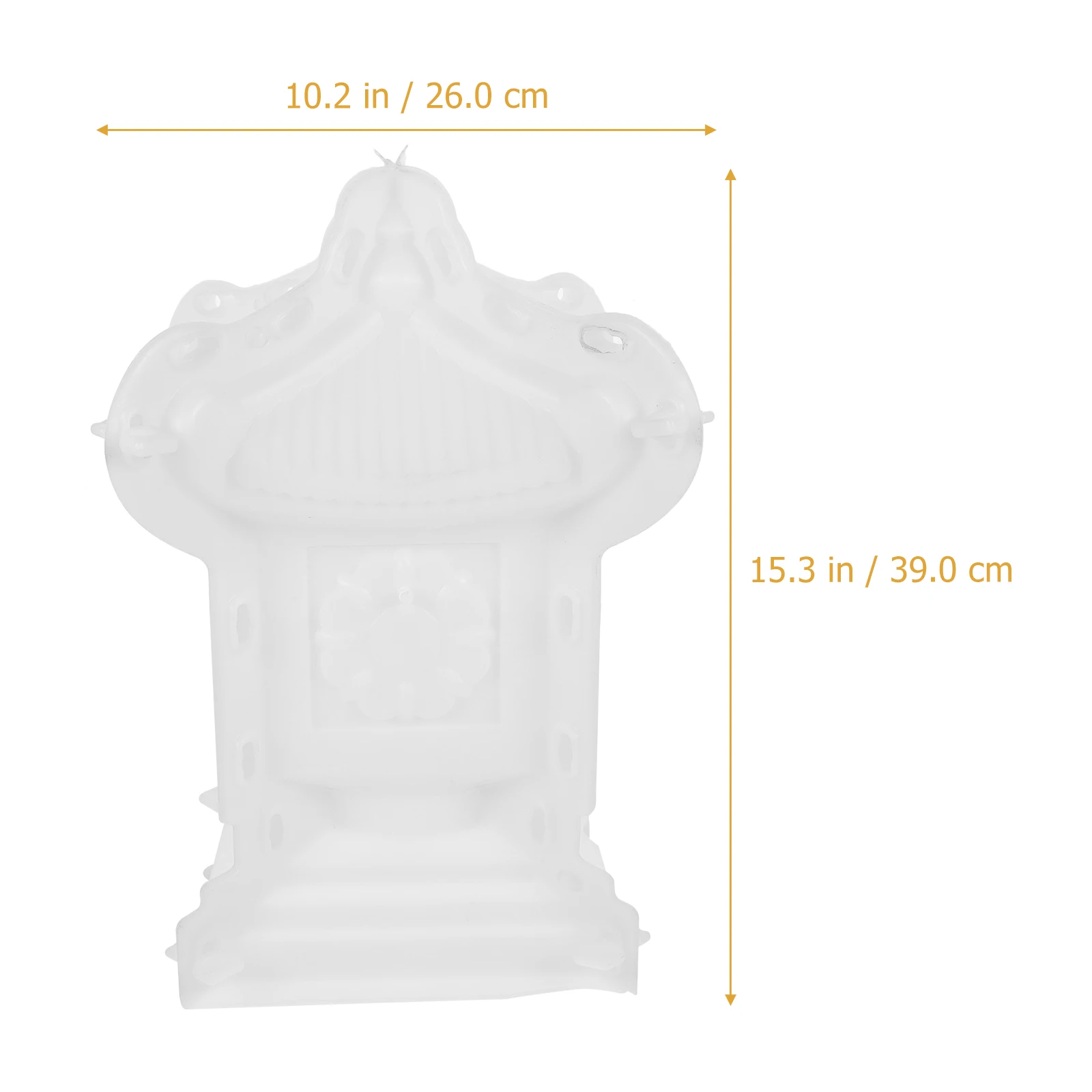 

Concrete Mold Handrail Pavilion Roman Column DIY Decoration Mold for Fence Pathway Balustrade Garden Ornament Plastic Durable