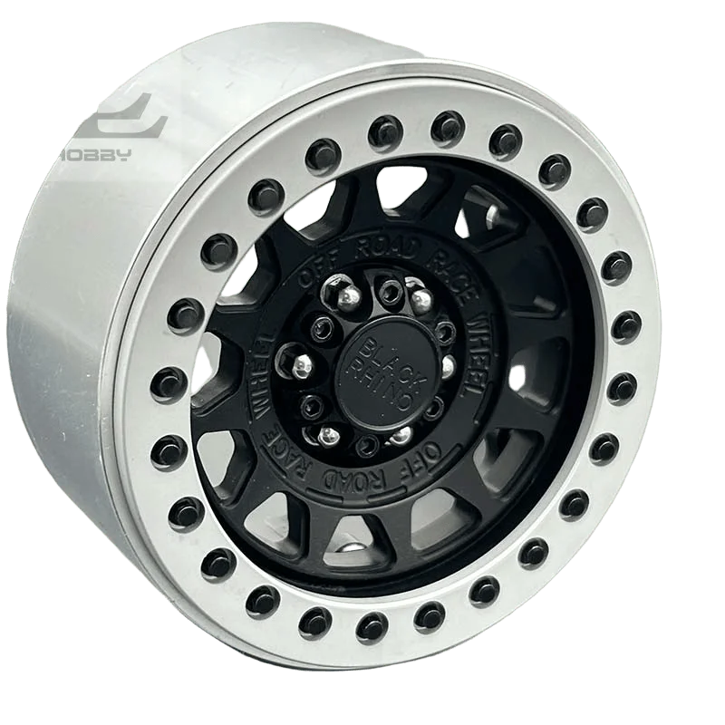 ล้อจำลองสไตล์เรโทรขนาด 1.9/2.2 นิ้ว สำหรับรถบังคับวิทยุขนาด 1/10 รุ่น TRX4 Defender Bronco AXIAL SCX10 90046 RC4WD D90 Wraith Jeep Capra