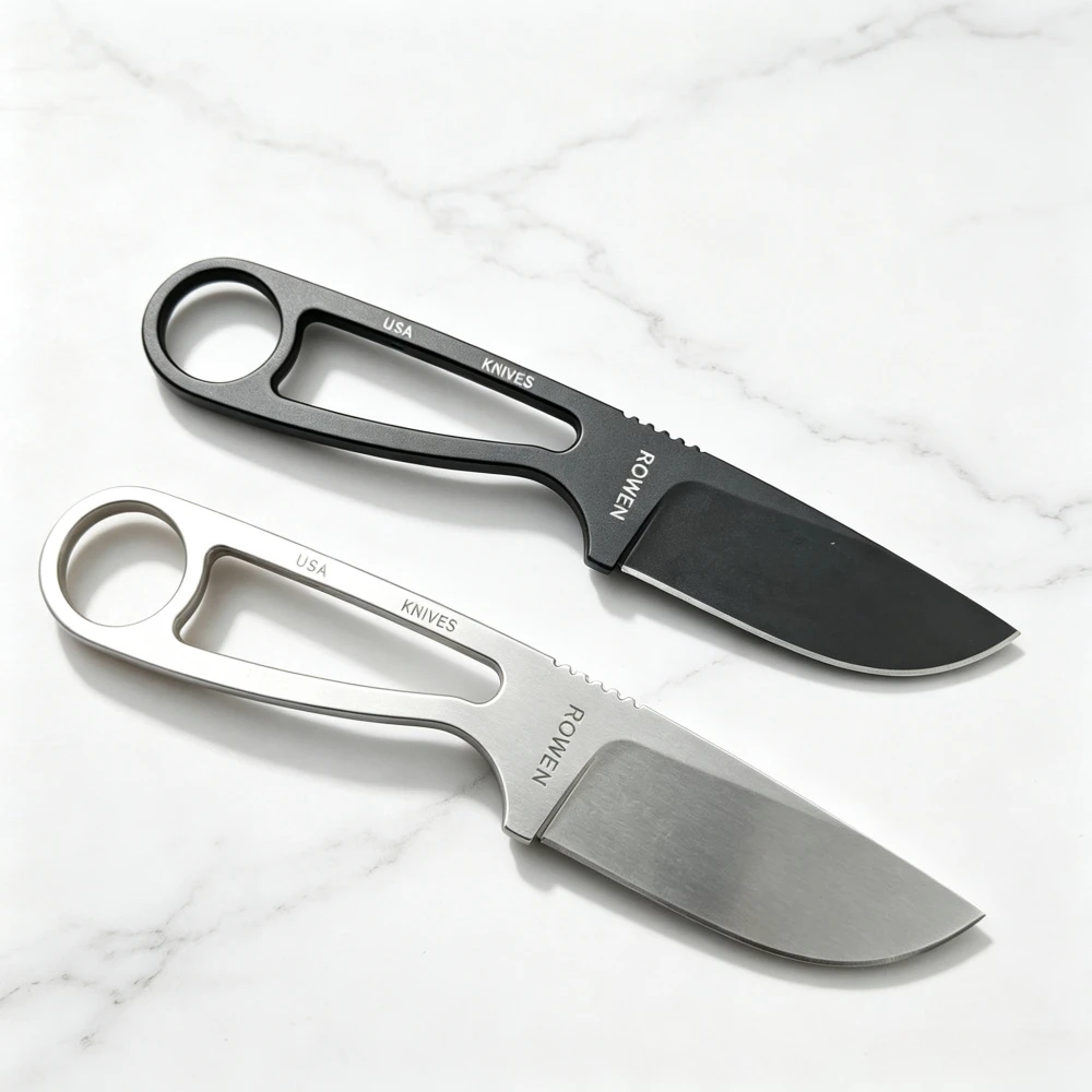 IZULA High Hardness All Steel Camping Fishing Portable Knives Outdoor Activities Gear Wilderness Adventure Climbing Essential