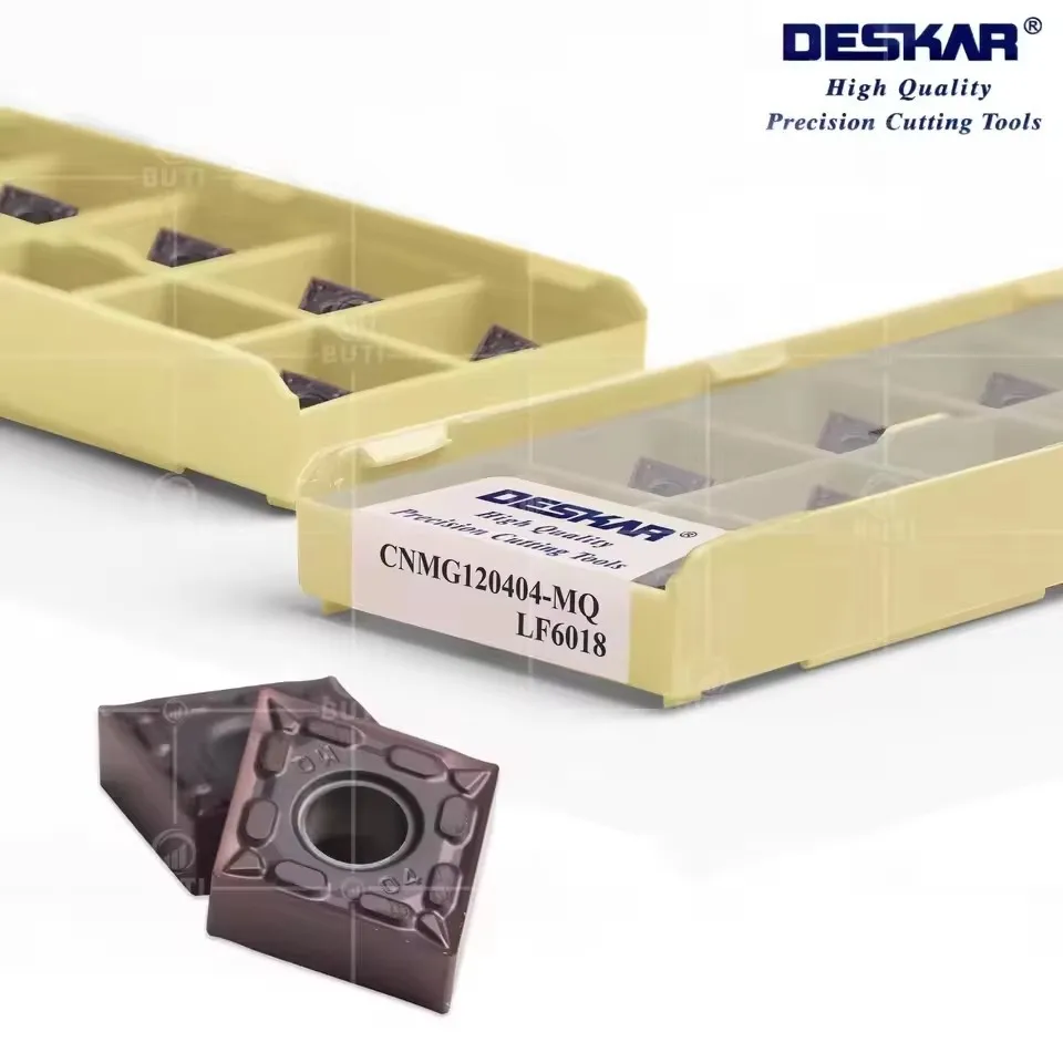 DESKAR 100% Original CNMG120404/08-MA/HS/MS/MQ/HA LF6018 CNMG Series Numerical Control Turning Insert Stainless Steel Processing