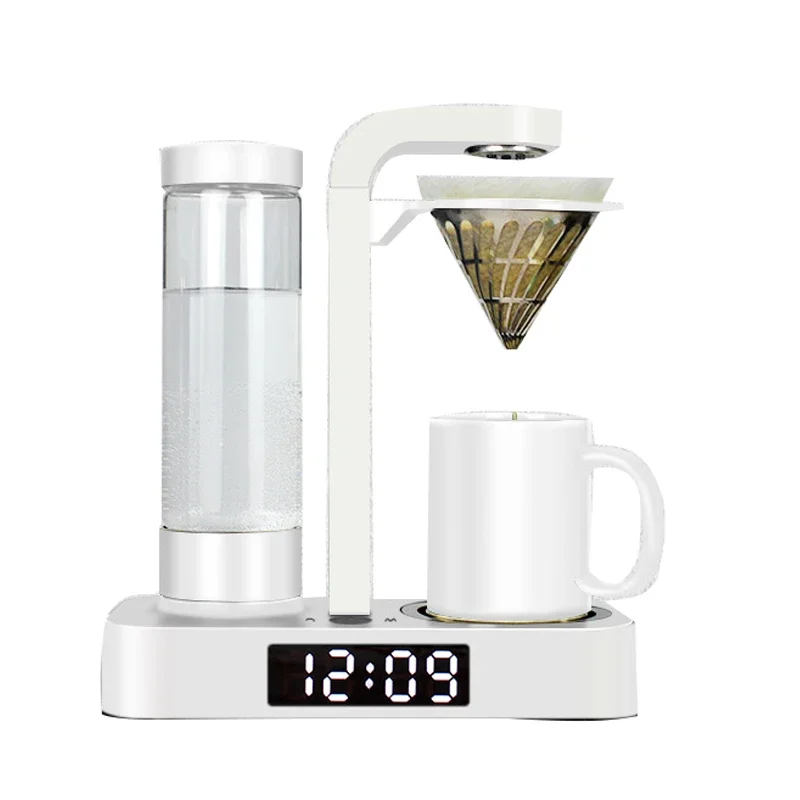 CM-602 บ้านกาแฟเครื่องนาฬิกาอัตโนมัติเครื่องชงชาขนาดเล็ก 220V/600W หยดประเภทเครื่องชงกาแฟมือ