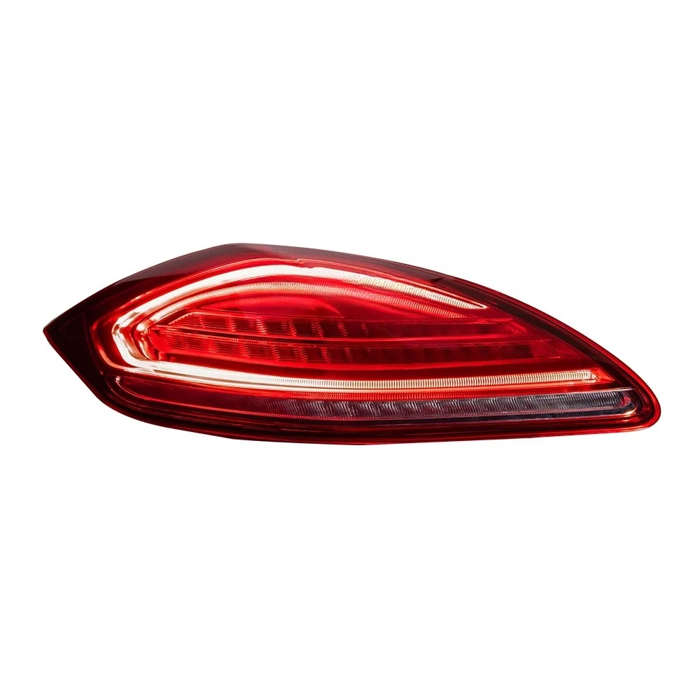 2010-2016 for Panamera Direct From China New Condition LED Tail Lights Set Dynamic Signal Lights Red Lens