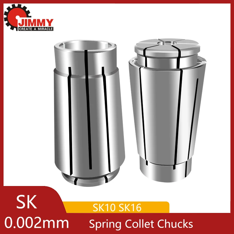 

JIMMY SK10 SK16 High Precision Spring Collet Chucks Tool Holder for CNC Engraving Machine Spindle Milling Lathe