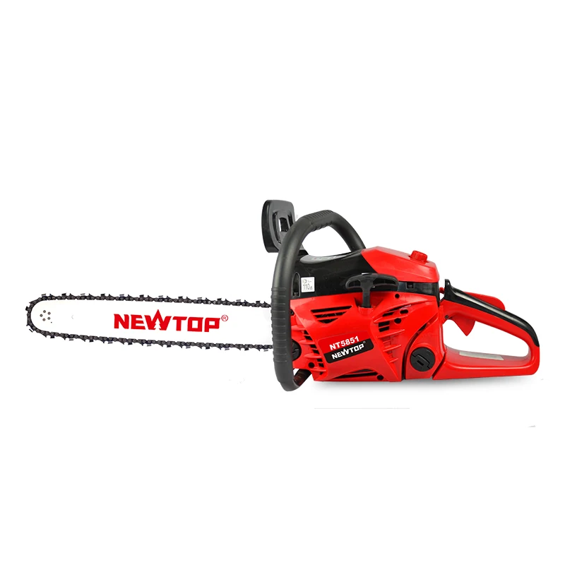 

ATV&UTVFactory Manufacturer Wholesale 58cc Gas Chainsaw NT5851 Durable High Quality Wood Cutting Machine for Farm Forestry