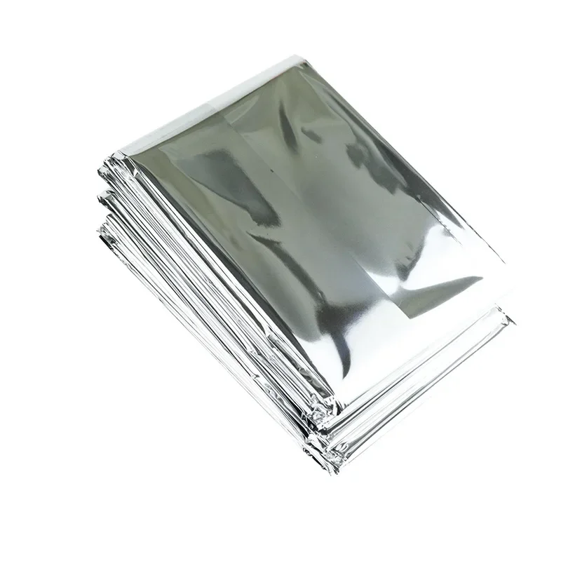 

Outdoor Emergency Thermal Blanket, Waterproof Survival Blanket, Aluminum Foil, Hot Space, Rescue Curtain, Military Blanket