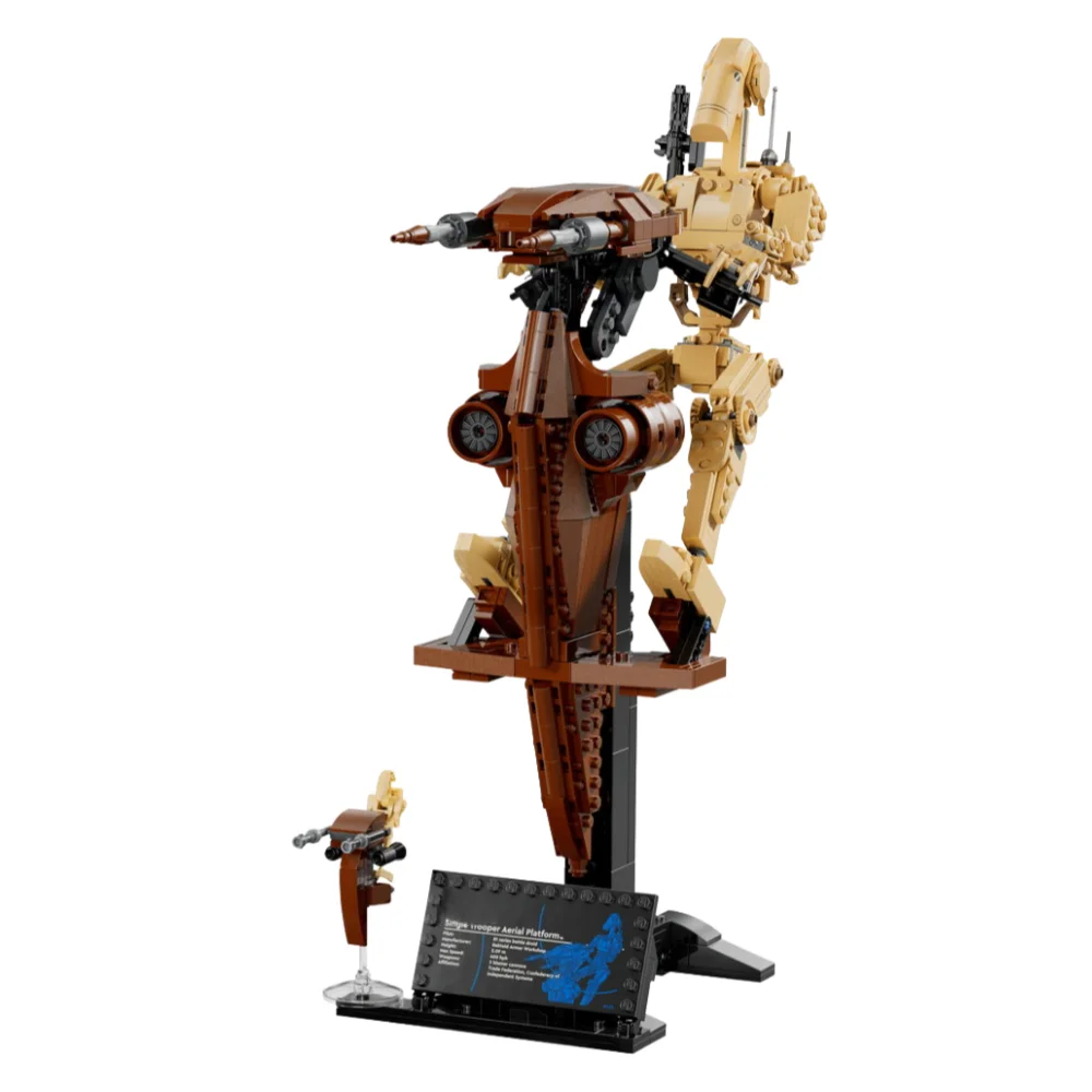 

2025 New 75428 Battle Droid Building Blocks Robot Alien Model Bricks Assemble Toy For Kids Creative Christmas Birthday Gift