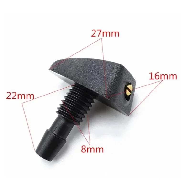 Car Windshield Washer Wiper Nozzle Fit For Audi A1 A3 A4 B6 B8 B9 A3 A5 A6 A7 A8 C5 Q7 Q3 Q5 Q5L SQ5 R8 TT S5 S6 S7 S8