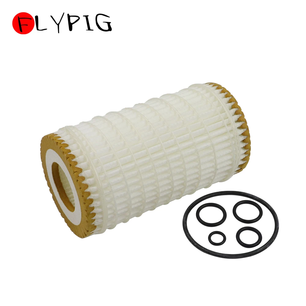 

Масляный фильтр с кольцами HU718/5x для Mercedes C230 C280 C300 C350 Benz E230 E350 CLS350 ML320 Dodge Chrysler Engine 0001802609 1J91