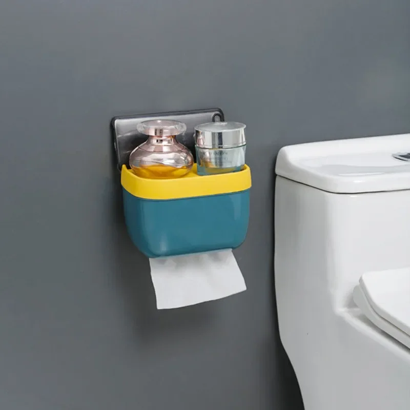 

Toilet Paper Towel Box Punch Free Hotel Restaurant Toilet ， Drawer Toilet ， Rack Roll ， Towel Box